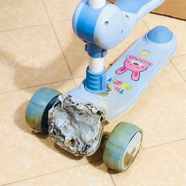 Height Adjustable Kids Scooter Sky Blue - Major Fault